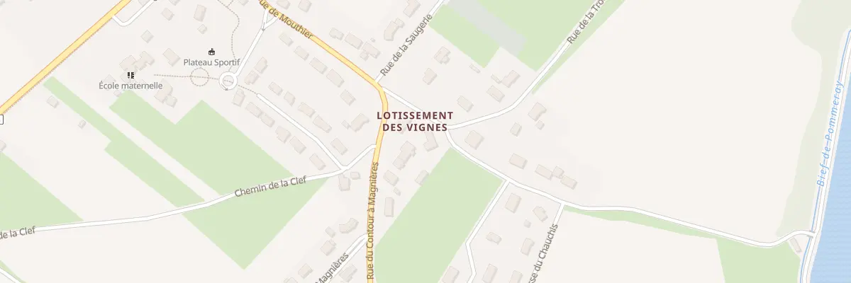 Plan du 2 Rue de Caillet à Bey