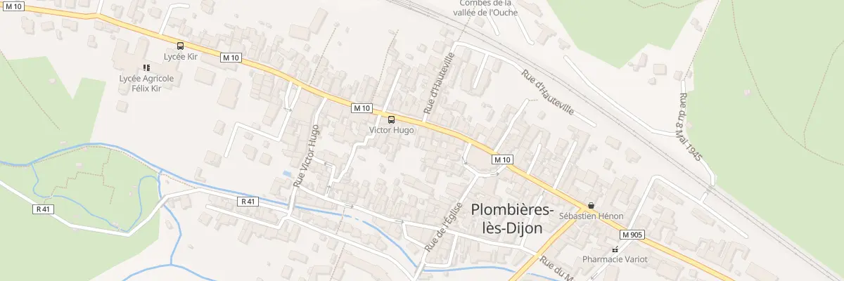 Plan du 25 Rue de Velars à Plombières-lès-Dijon