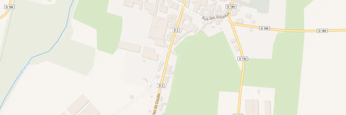 Plan du 33 Rue Charles de Gaulle à Vaux-sur-Blaise