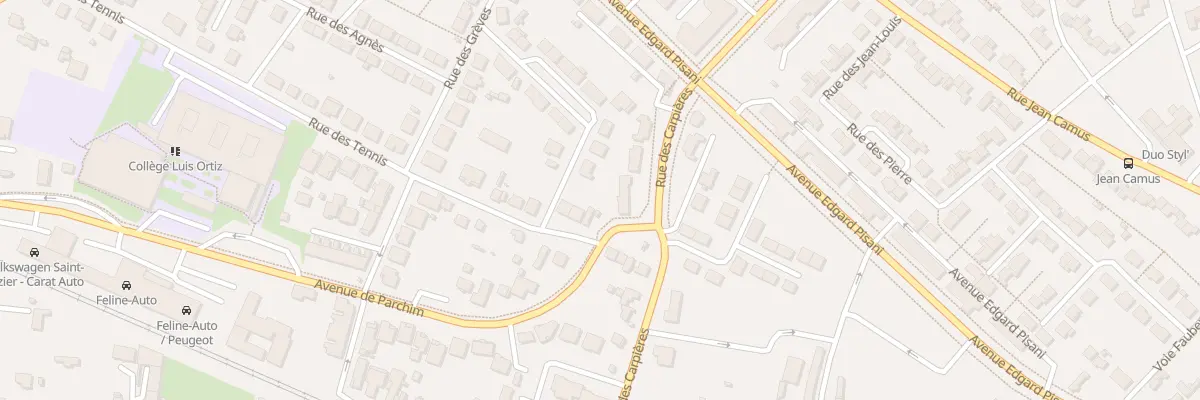 Plan du 33 Rue des Tennis à Saint-Dizier