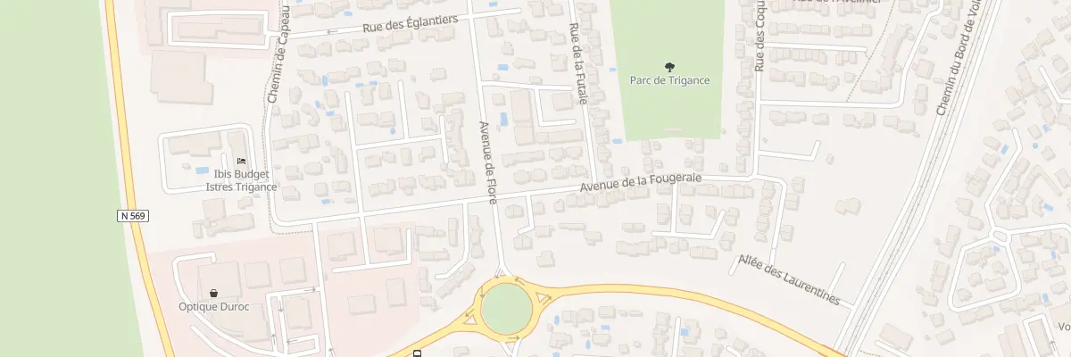 Plan du 9512 Rue de la Futaie à Istres