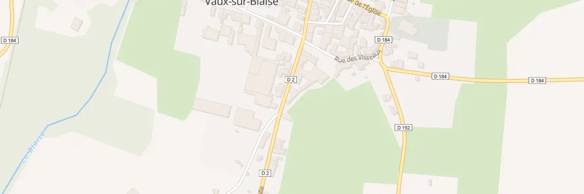 Plan du 29 Rue Charles de Gaulle à Vaux-sur-Blaise