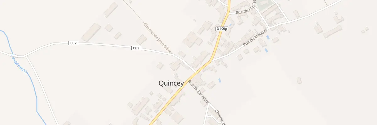 Plan du 22 Gr Grande Rue à Quincey