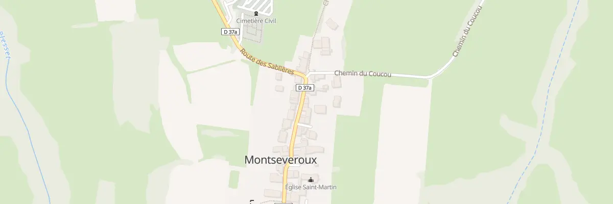 Plan du 158 Rue des Cadrans Solaires à Montseveroux