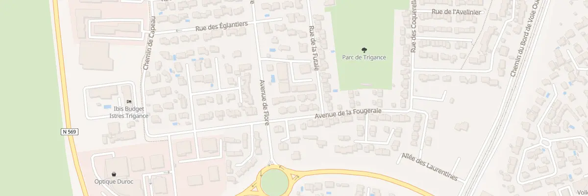 Plan du 1 Rue de la Futaie à Istres