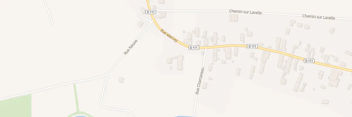 Plan du 23 Rue Mercey à Chevigny-en-Valière