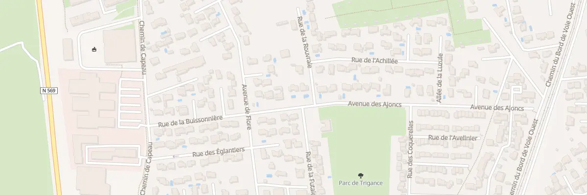 Plan du 7 Av des Ajoncs à Istres