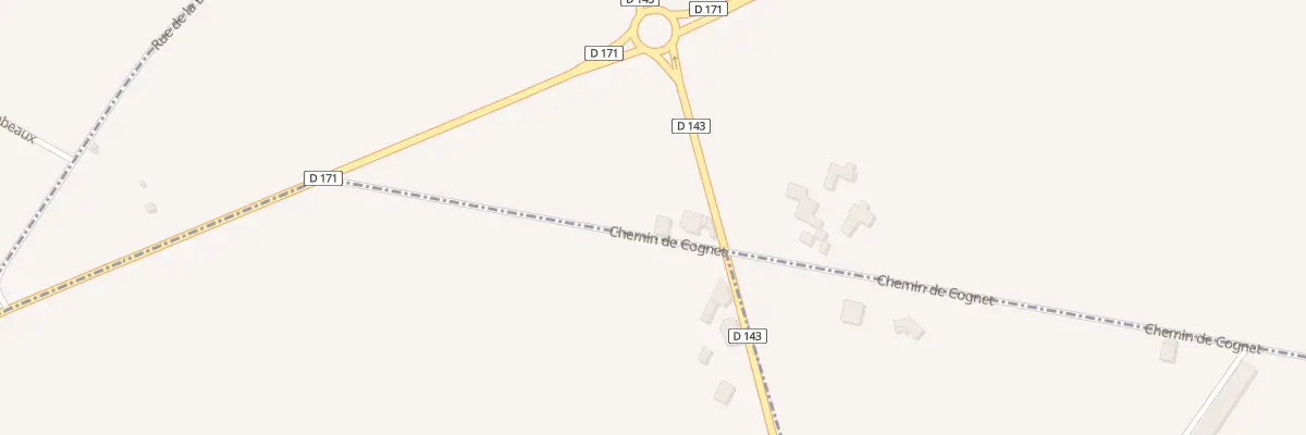 Plan du 265 Che de Cognet à Portes-lès-Valence