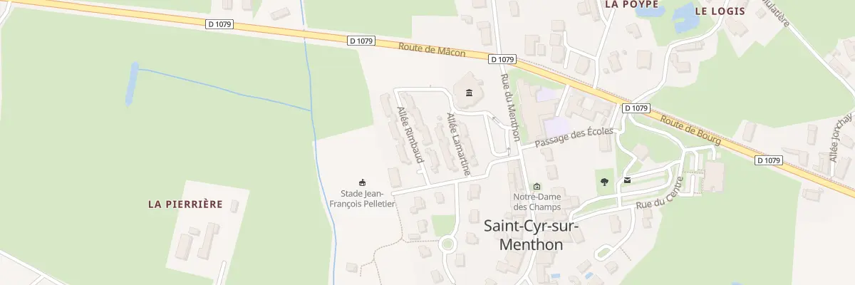 Plan du 51 All Rimbaud à Saint-Cyr-sur-Menthon