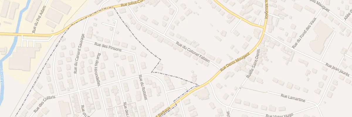 Plan du 22 Rue du Colonel Fabien à Bettancourt-la-Ferrée