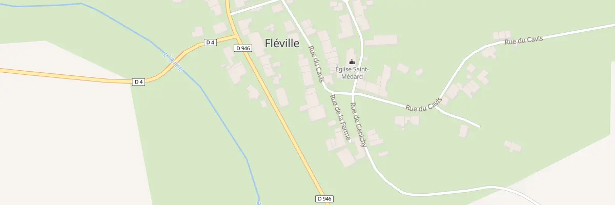Plan du 14 Rue Cavis à Fléville