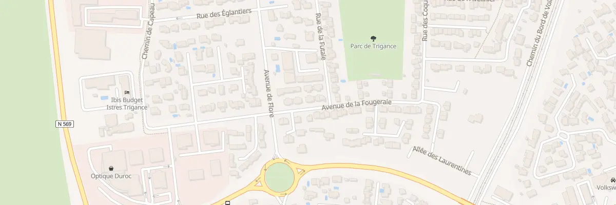 Plan du 9510 Rue de la Futaie à Istres