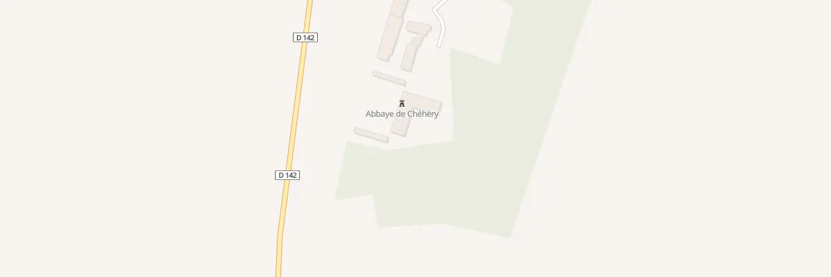 Plan du 3 Ferme de l’Abbatiale à Chatel-Chéhéry