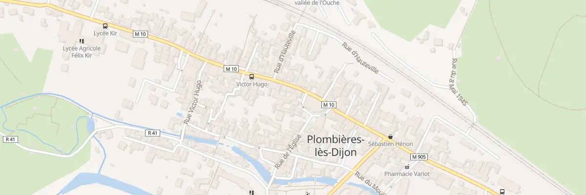 Plan du 2 Rue de l’Eglise à Plombières-lès-Dijon