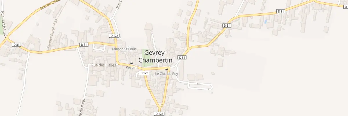 Plan du 3 Rue Souvert à Gevrey-Chambertin