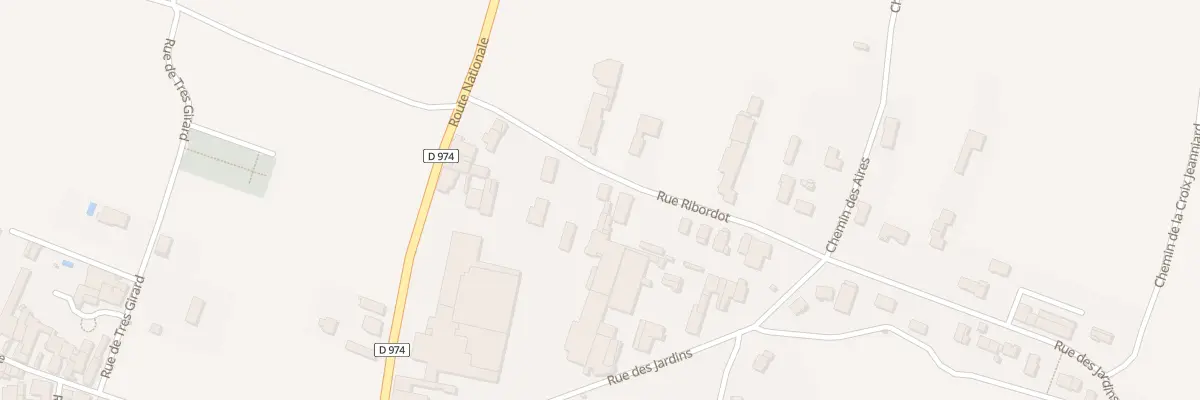 Plan du 12 Rue Ribordot à Morey-Saint-Denis