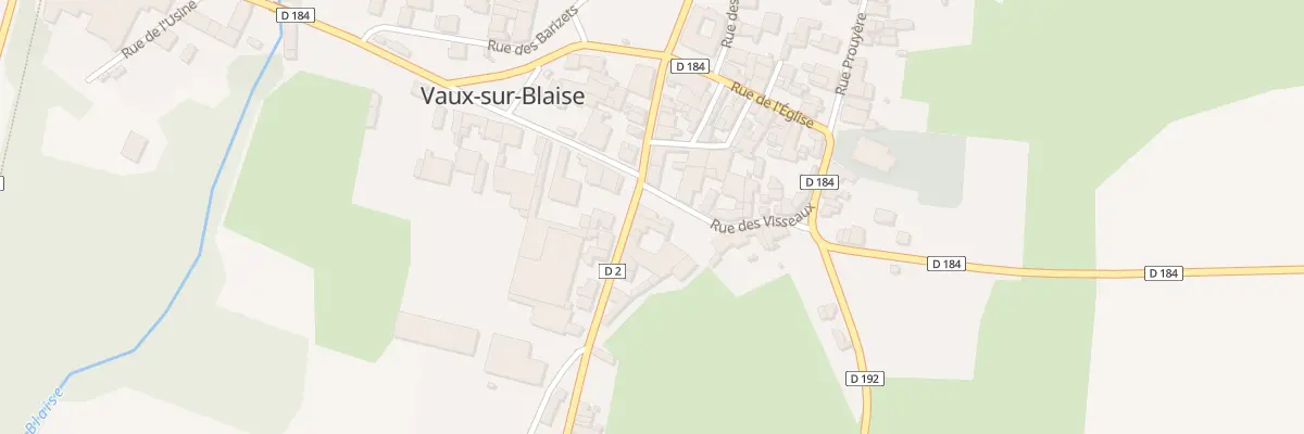 Plan du 19 Rue Charles de Gaulle à Vaux-sur-Blaise