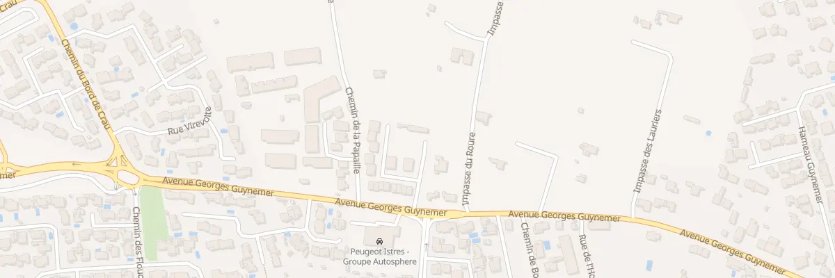Plan du 9036 Av Georges Guynemer à Istres