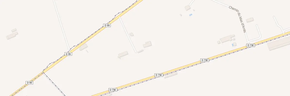 Plan du 2535 Rte de St Remy à Plan-d’Orgon