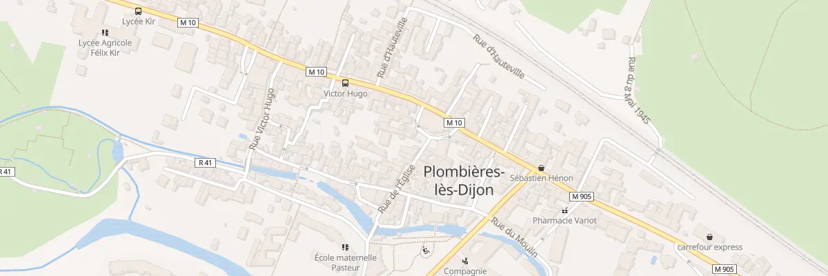 Plan du 10B Rue de l’Eglise à Plombières-lès-Dijon