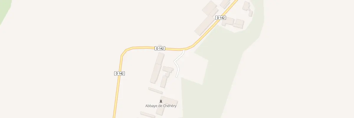 Plan du 2 Ferme de l’Abbatiale à Chatel-Chéhéry