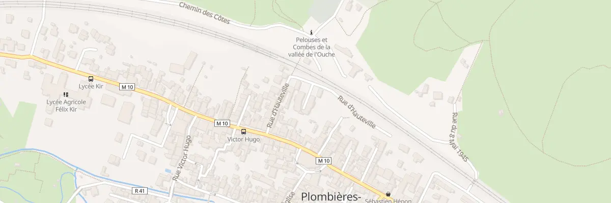 Plan du 8J Rue d’Hauteville à Plombières-lès-Dijon