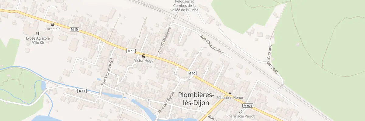 Plan du 34 Rue de Velars à Plombières-lès-Dijon