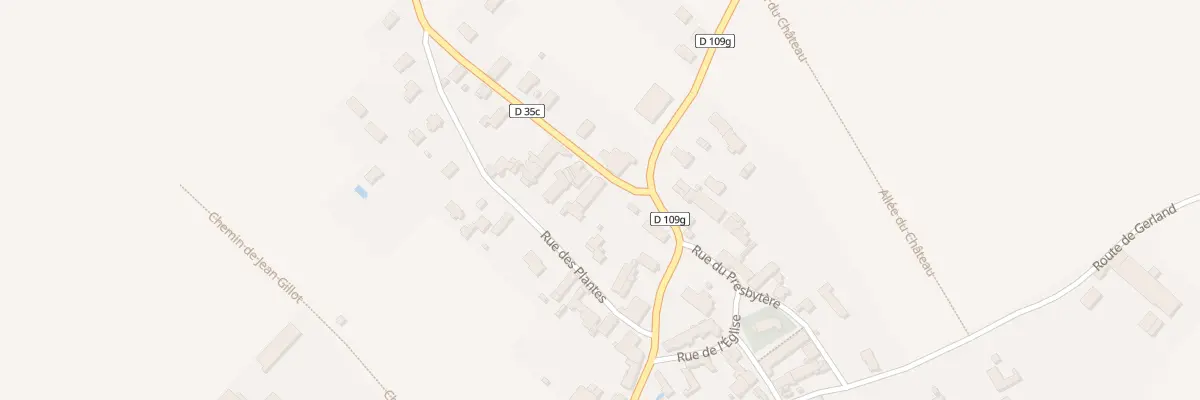 Plan du 1 Rue de Nuits à Quincey
