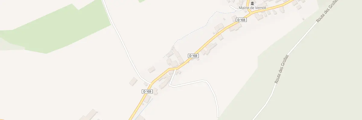 Plan du 5 Rte des Mousseneux à Vernot