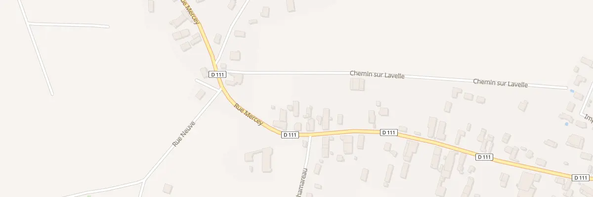 Plan du 32 Rue Mercey à Chevigny-en-Valière