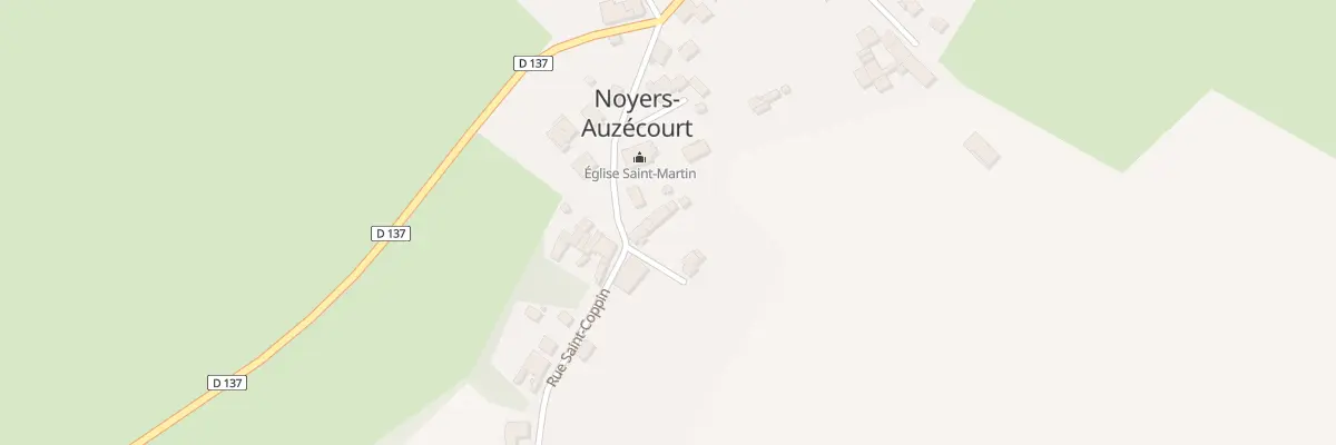 Plan du 11 Rue Saint Coppin à Noyers-Auzécourt