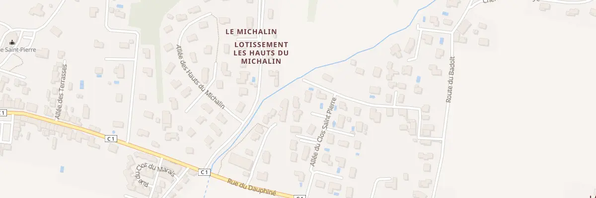 Plan du 15 Rue Saint Pierre à Estrablin