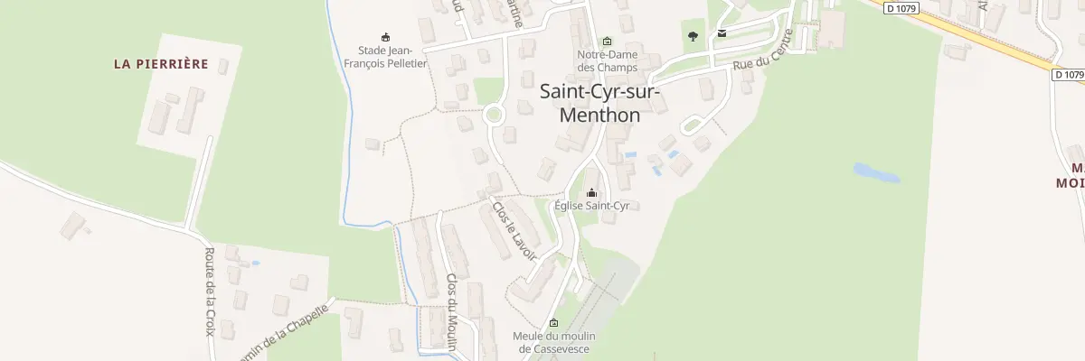 Plan du 274 Rue du Menthon à Saint-Cyr-sur-Menthon