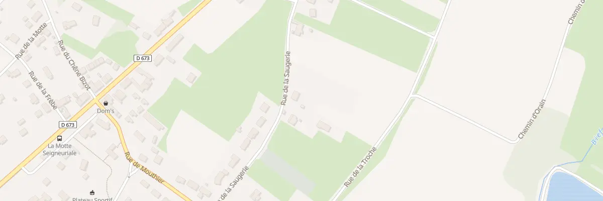 Plan du 13 Rue de la Saugerie à Bey