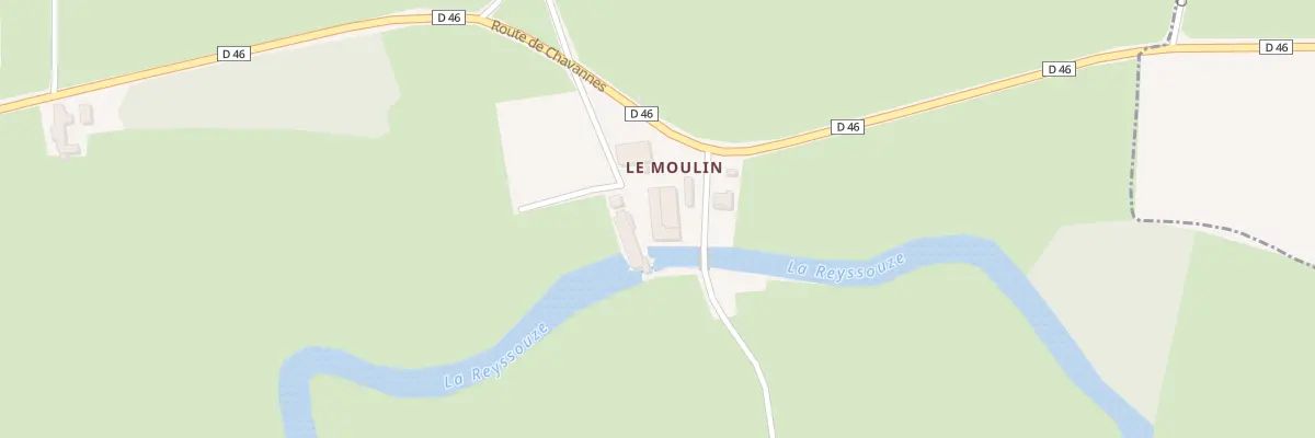 Plan du 469 Rte de Chavannes à Pont-de-Vaux