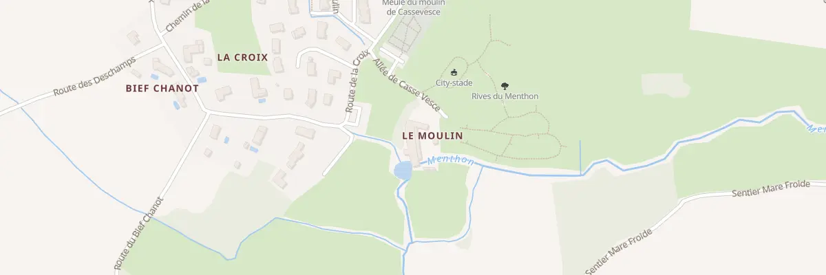Plan du 5026 Le Moulin à Pont-de-Vaux