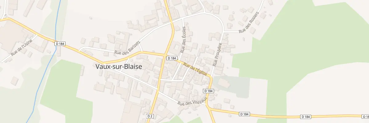 Plan du 3 Rue de l’Eglise à Vaux-sur-Blaise