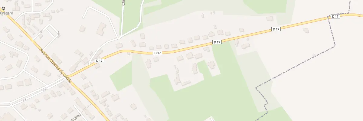 Plan de Rte de la Moncelle à Balan