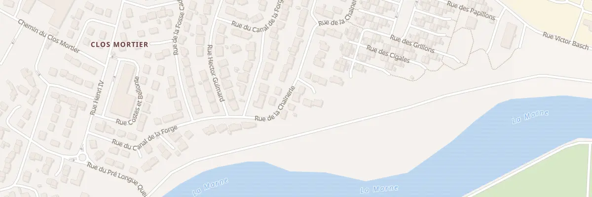 Plan du 25 Rue de la Chaînerie à Saint-Dizier