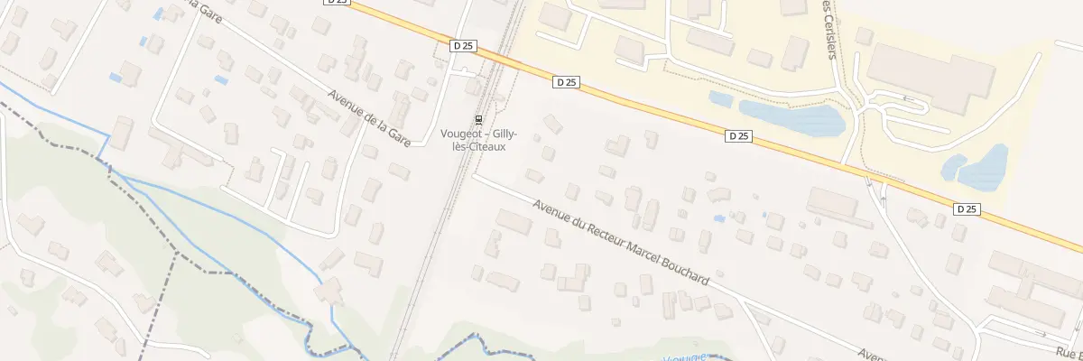 Plan du 54 Av du Recteur Marcel Bouchard à Gilly-lès-Cîteaux