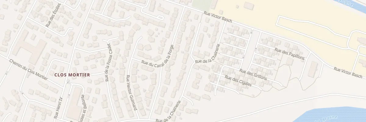 Plan du 20 Rue de la Chaînerie à Saint-Dizier