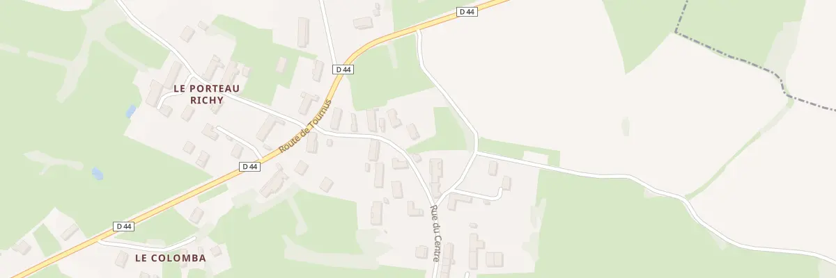 Plan du 97 Rue du Centre à L’Abergement-de-Cuisery