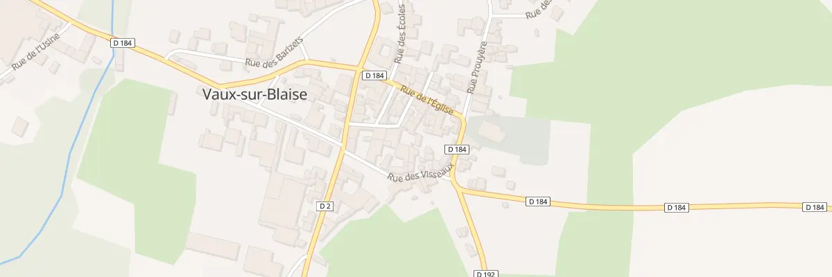 Plan du 18 Rue de l’Eglise à Vaux-sur-Blaise