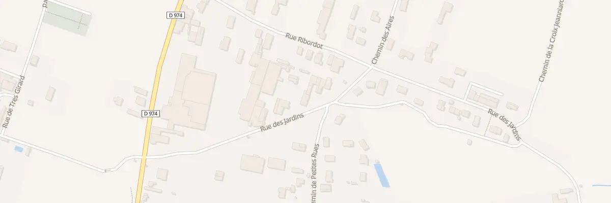 Plan du 23 Rue des Jardins à Morey-Saint-Denis