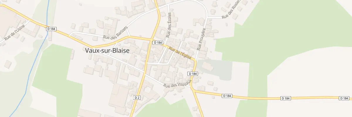 Plan du 12B Rue de l’Eglise à Vaux-sur-Blaise