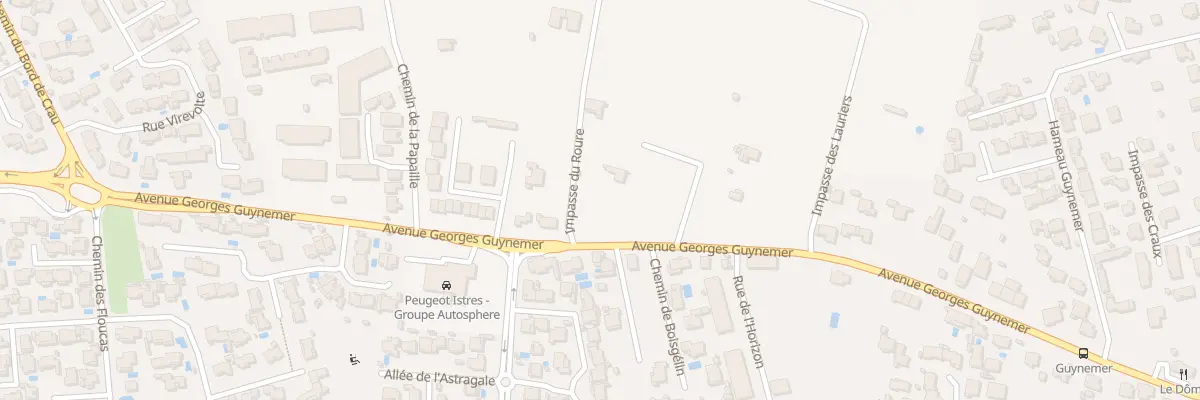 Plan du 9033 Av Georges Guynemer à Istres