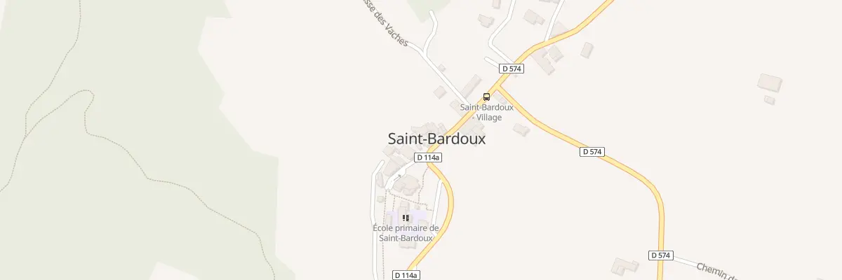 Plan du 110 Rte de Clérieux à Saint-Bardoux