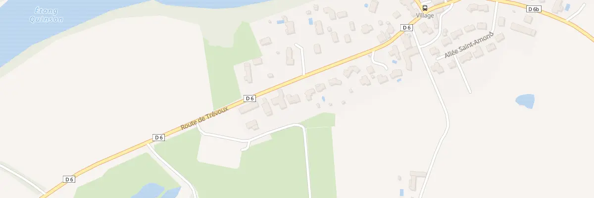 Plan du 251 Rte de Trevoux à Lapeyrouse