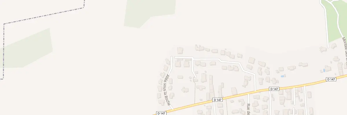 Plan du 34 All du Groubon à Toussieu