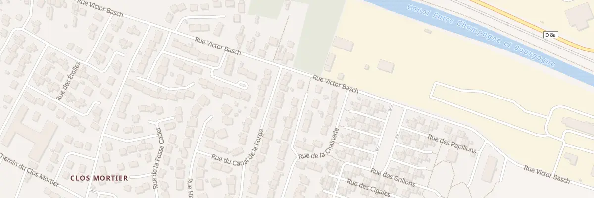 Plan du 7 All de la Chaînerie à Saint-Dizier